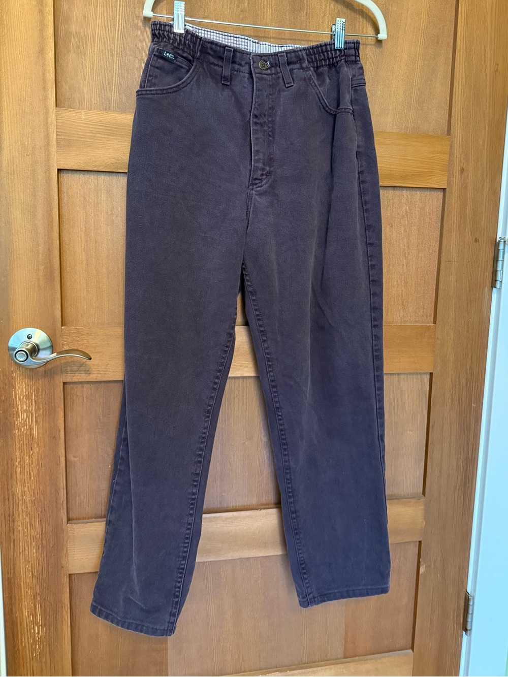 Vintage Lee Brown Bareback Jeans 28